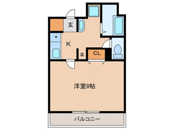 エクロル売布の物件間取画像